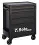   Szerszámszekrény üres, 5-fiókos BETA fekete színben RSC24/5-N