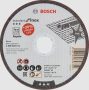   Vágókorong Bosch Standard for Inox, acél és  nemesacél vágásához, 125x1mm vastag 