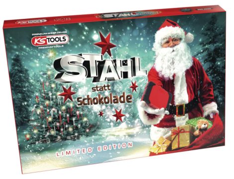 Adventi kalendárium 42 részes szerszámkészlet KS-Tools 