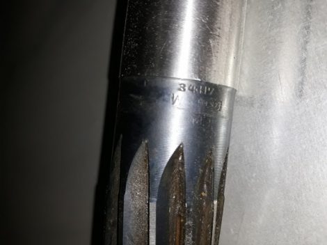 Forcon kézi dörzsár ferde fogazású 34,0mm H7